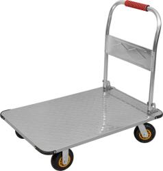  Acél raktárkocsi, kézikocsi 90x60cm, 425kg teherbírás (SP-90x60)