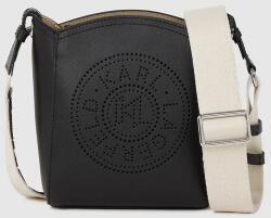 Karl Lagerfeld bőr táska - fekete Univerzális méret - answear - 59 990 Ft