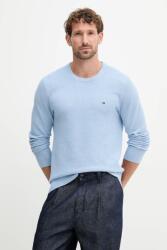 Tommy Hilfiger pamut pulóver könnyű, fekete, MW0MW36347 - kék L - answear - 39 900 Ft