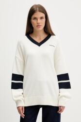 Guess Jeans pulóver gyapjúkeverékből bézs, W5BR10 Z0561 - bézs M