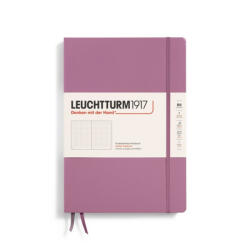 LEUCHTTURM1917 Composition B5 pontozott lapos NOTEBOOK, kemény borító, dusty rose