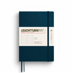 LEUCHTTURM1917 Medium A5 pontozott lapos SOFTCOVER notebook, deep sea