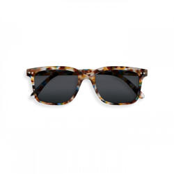 IZIPIZI TÉGLALAP L napszemüveg, kék teknőcmintás, szürke lencse