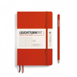 LEUCHTTURM1917 Paperback B6+ pontozott lapos SOFTCOVER notebook, fox red