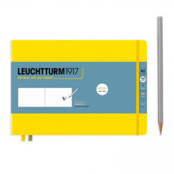 LEUCHTTURM1917 Sketchbook A5 fekvő, lemon