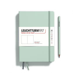 LEUCHTTURM1917 Medium A5 sima lapos NOTEBOOK, mint green