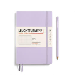 LEUCHTTURM1917 Medium A5 pontozott lapos SOFTCOVER notebook, lilac