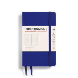 LEUCHTTURM1917 A6 Pocket pontozott lapos NOTEBOOK, ink