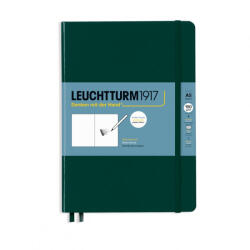 LEUCHTTURM1917 Sketchbook Medium A5 Hardcover álló, erdő zöld
