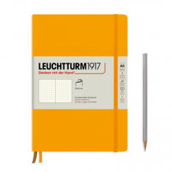 LEUCHTTURM1917 Medium A5 pontozott lapos SOFTCOVER notebook, rising sun