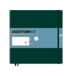 LEUCHTTURM1917 Sketchbook Quadrat, forest green
