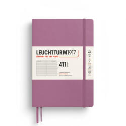 LEUCHTTURM1917 Medium A5 vonalas NOTEBOOK 411, Dusty Rose