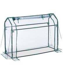 Relaxdays PVC fóliasátor 92x124x42 cm 10041452