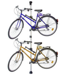 Relaxdays Teleszkópos kerékpártartó 2 kerékpárhoz 10017182