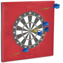 Relaxdays Darts tábla védőgyűrű "R6" 71x71x3 cm EVA hab bordó 10021530_114