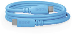 RØDE SuperSpeed USB-C - USB-C összekötő kábel, 2m, kék (SC27-B)