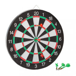 Relaxdays Board X2 Darts tábla 2 oldalas 43 cm 10021466