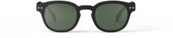 IZIPIZI RETRO C napszemüveg, fekete, polarizált zöld lencse