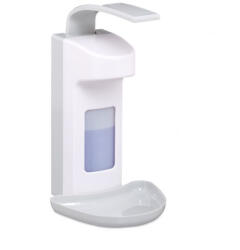 Relaxdays Fali fertőtlenítő adagoló szappanadagoló tálcával 500 ml 10029929