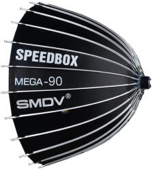SMDV Speedbox Mega-90 Deep Softbox 90 cm ezüst Bowens rögzítő (Mega 90 silver bowens)