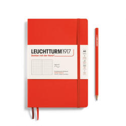 LEUCHTTURM1917 Medium A5 pontozott lapos SOFTCOVER notebook, lobster