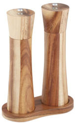 Relaxdays Akácfából készült só- és borsdaráló 10045184