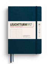 LEUCHTTURM1917 Medium A5 pontozott lapos NOTEBOOK, deep sea