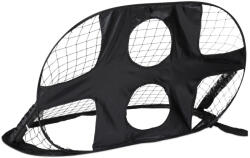 Relaxdays Pop-up focikapu célfallal fekete 80x120x85 cm 10048844