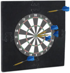 Relaxdays Darts tábla védőgyűrű "R6" 71x71x3 cm EVA hab fekete 10021530_46
