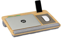 Relaxdays Laptoptartó párna csuklótámasz és egérpad 10048546