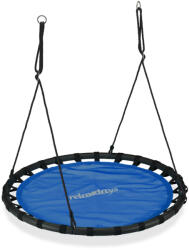 Relaxdays Fészekhinta 120 cm kék 10026652_45