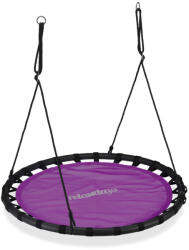 Relaxdays Fészekhinta 120 cm lila 10026652_51