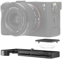 JJC Sony A7C II Fém markolat hosszabbító -Arca-Swiss, AirTag (JJC HG A7CII)