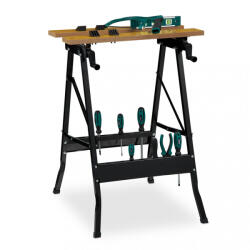 Relaxdays Összecsukható acél munkapad bak 10039228