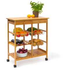 Relaxdays James XXL zsúrkocsi 80x67x37 cm 10019161