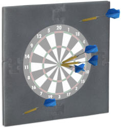 Relaxdays Darts tábla védőgyűrű "R6" 71x71x3 cm EVA hab szürke 10021530_111