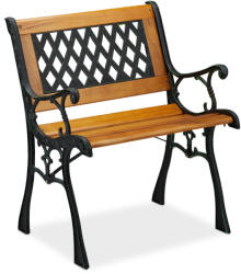 Relaxdays Vintage stílusú kerti pad kerti szék 10030998