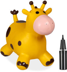 Relaxdays Zsiráf felfújható ugráló állatka 10048359