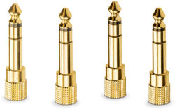 RØDE Fejhallgató csatlakozó adapter, 3.5mm > 6.3mm, 4db (HJA-4)