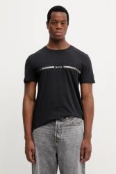 BOSS pamut strand póló - fekete XXL