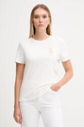 Tommy Hilfiger pamut póló fehér, WW0WW46153 - fehér S