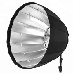  Parabola-Softbox - 120cm Kör Stúdió-Világítás Bowens Foglalattal + Rács (R-DSG03-120)