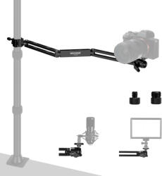 Neewer Rögzíthető Fotós Oldal-kar -Kamera Boom Kar (58cm) -DS005 -Fekete (10103082)