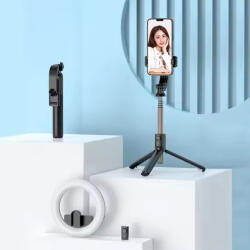 JMARY V02S Bluetooth Szelfibot Beépített Körfénnyel (JMR-V02S)