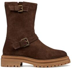 Geox bőr csizma D IRIDEA - barna Női 36