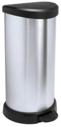 Keter Pedálos szemetes, fémhatású, 40 l, CURVER (181125) - mystock