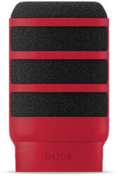 RØDE Delux minőségű mikrofonszivacs PodMic és PodMic USB mikrofonokhoz, piros (WS14-R)
