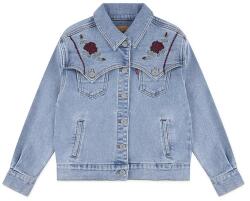 Levi's gyerek farmerkabát OVERSIZED WESTERN TRUCKER - kék 164