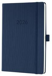 Sigel Határidőnaptár 2026 heti SIGEL A/5 kemény borító, Conceptum éjkék (C2662)