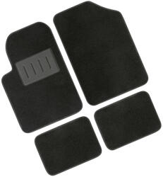 LAMPA Textilszőnyeg 4db-os ganitúra, univerzális, fekete, Lampa Basic Gran Pree
